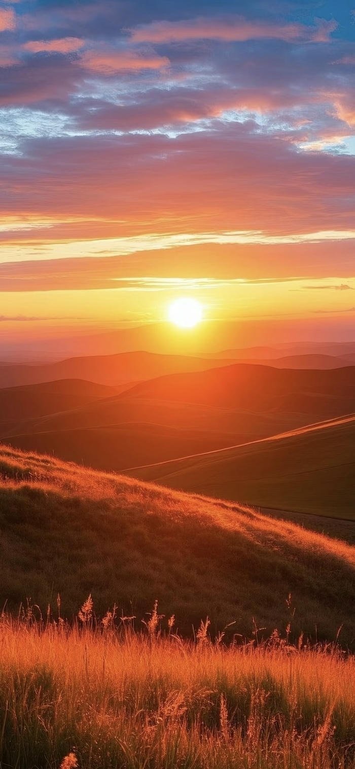 các ảnh nền hoàng hôn tone ấm