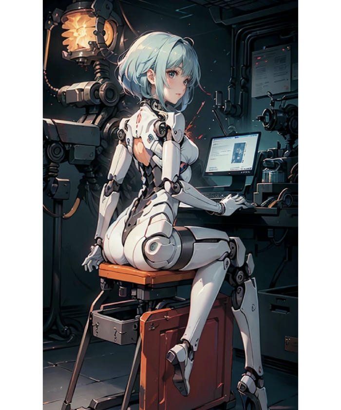 cảm biến sáng robot anime