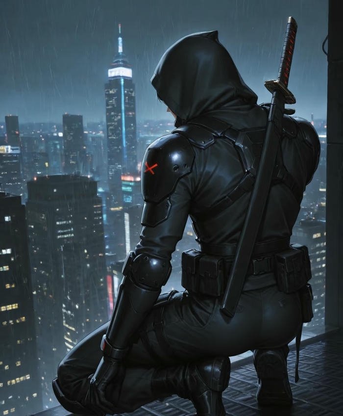 chiếc kiếm phát sáng anime