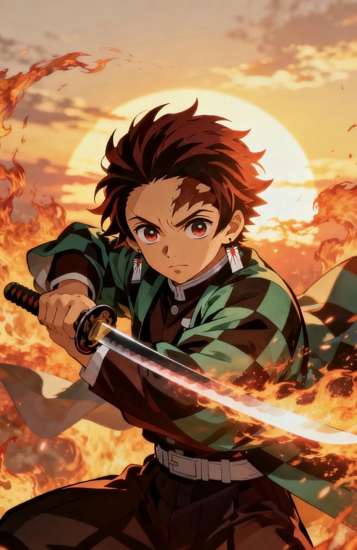 chiến binh anime tung sức