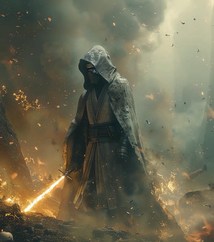 chiến binh đơn độc anime bóng đêm