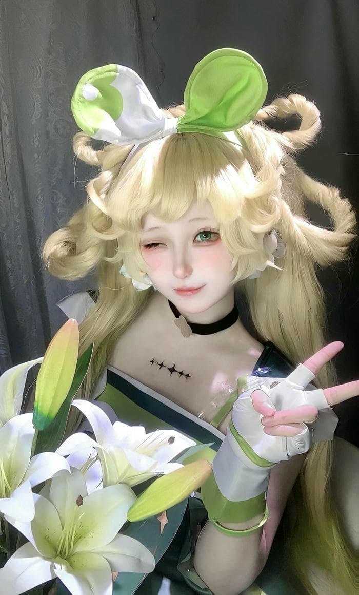 cosplayer nữ phong cách anime