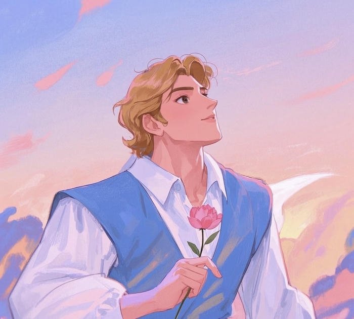 đôi mắt sáng anime nam hoàng tử