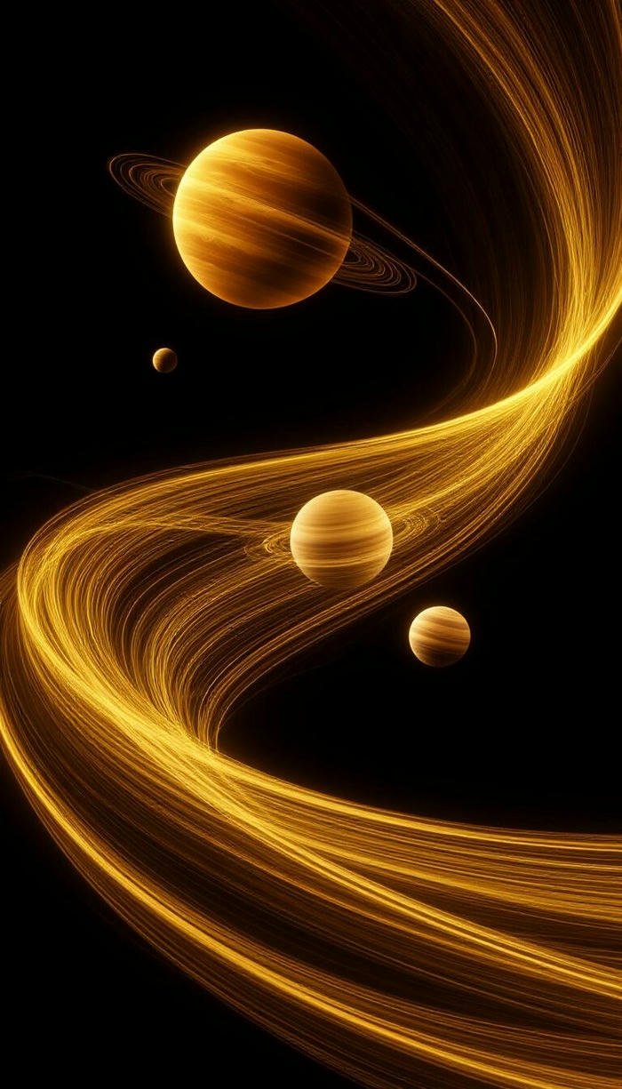 gold light wallpaper