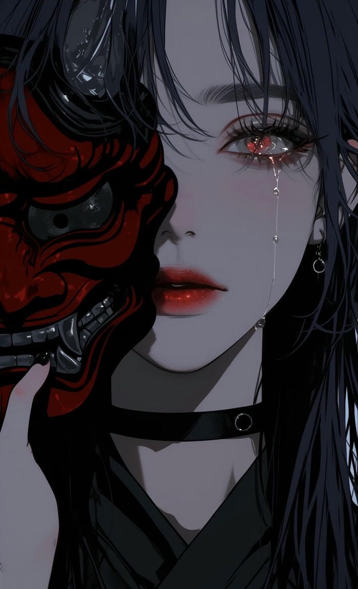 gương mặt ma ám anime gương mặt ma ám anime