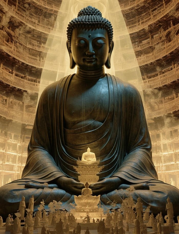 hình Phật phong thủy giúp giải tỏa căng thẳng và lo âu