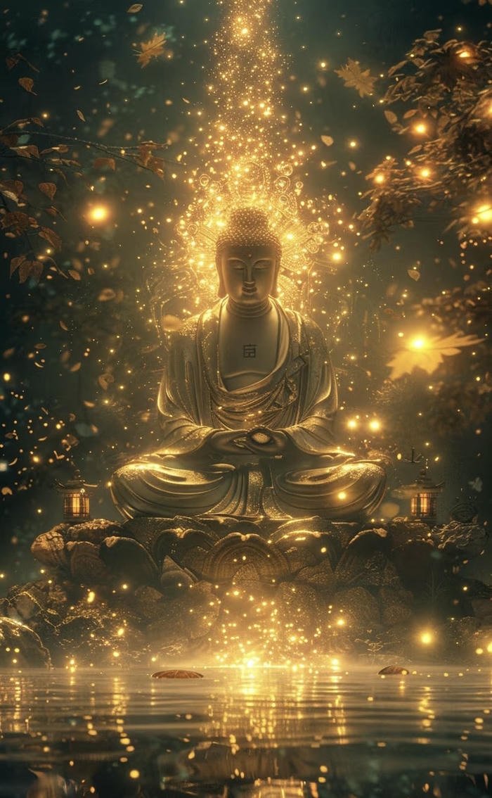 hình Phật phong thủy thể hiện tinh thần bao dung và nhân hậu