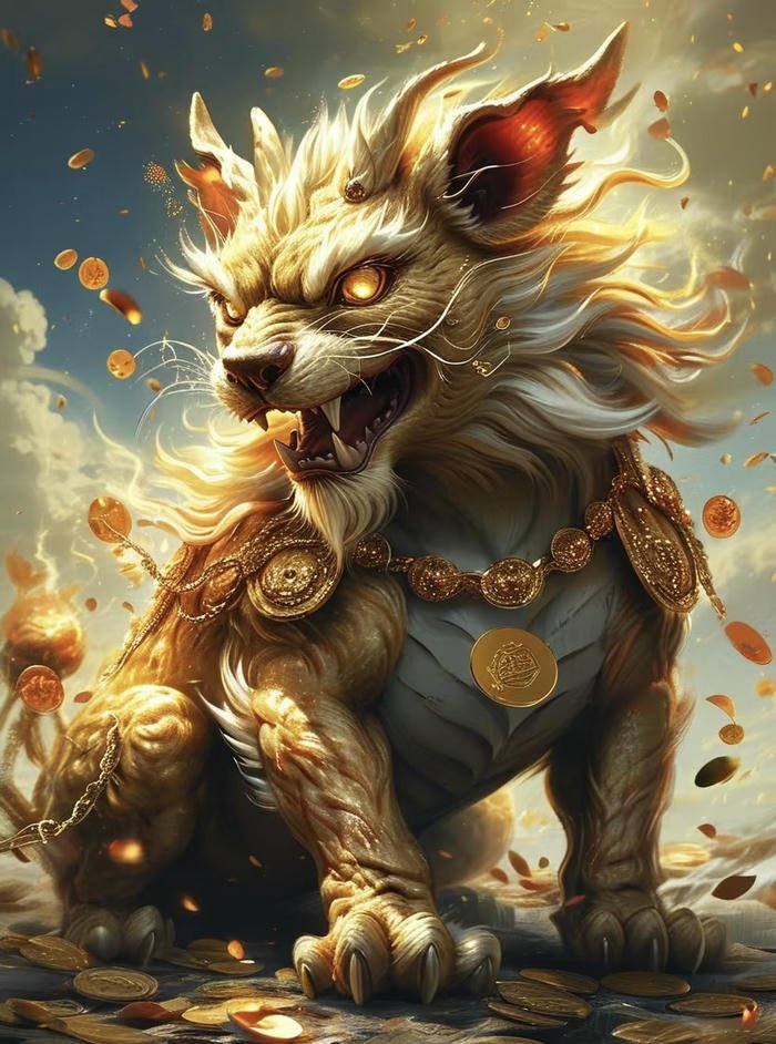 hình Tỳ Hưu phong thủy mang ý nghĩa chiêu tài và giữ lộc