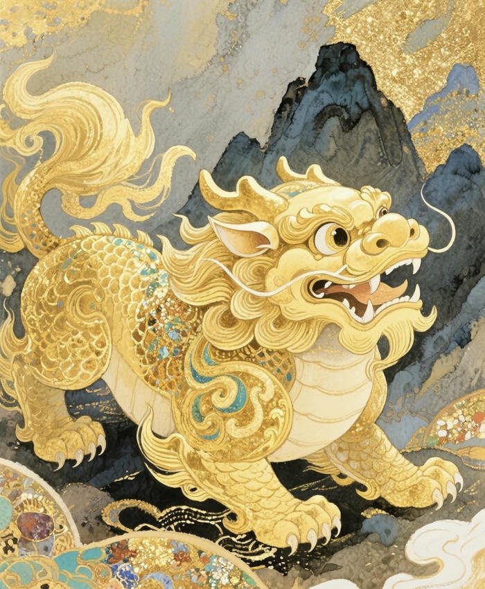 hình Tỳ Hưu phong thủy thể hiện năng lượng mạnh mẽ và bền vững