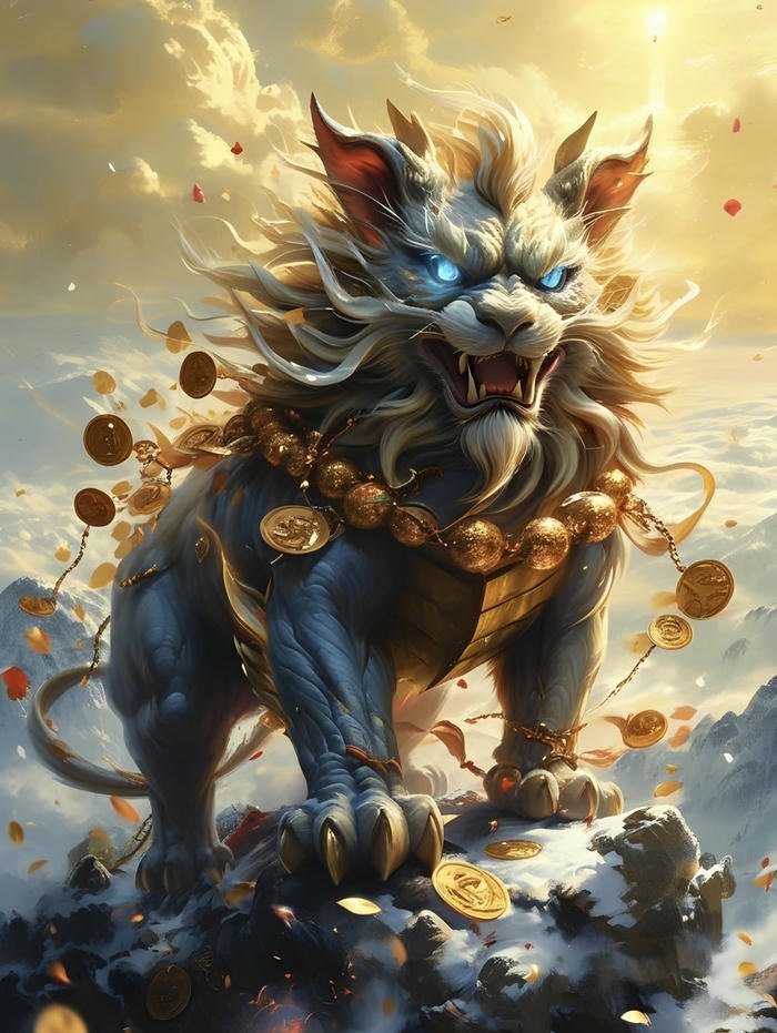 hình Tỳ Hưu phong thủy tượng trưng cho sự giàu sang và thịnh vượng