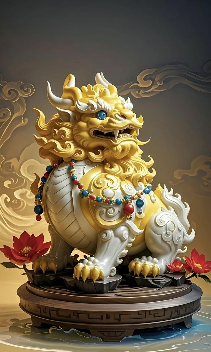 hình Tỳ Hưu phong thủy tượng trưng cho sự phát đạt và sung túc