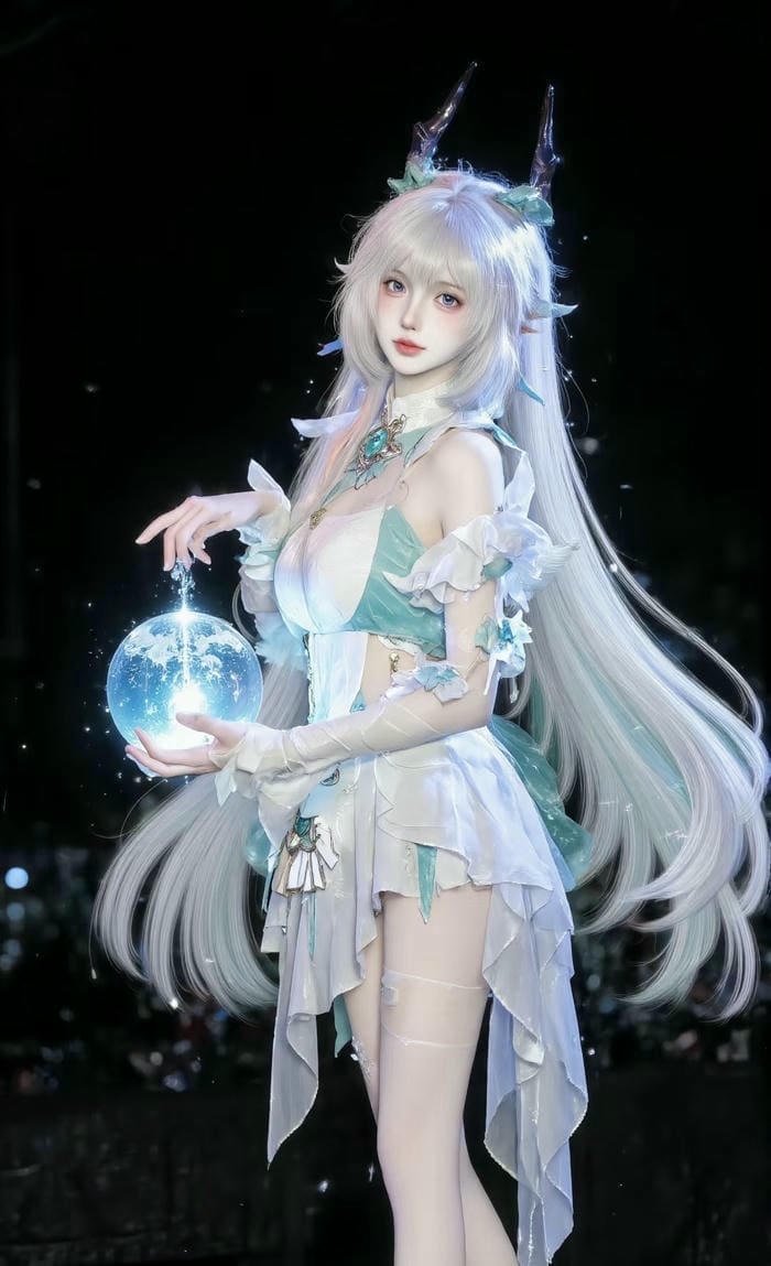 hình ảnh cosplay anime mang phong cách nhẹ nhàng