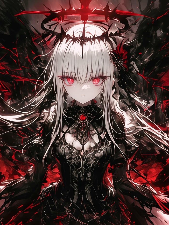 hình anime ác quỷ mạnh chất