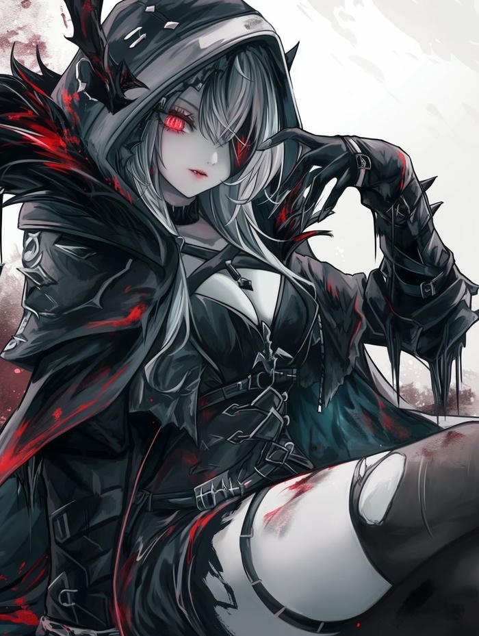 hình anime ác quỷ ngầu đẹp sắc nét