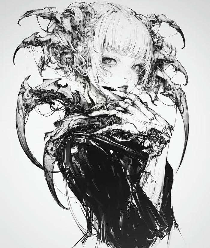 hình anime đen trắng đẹp như tranh hình anime đen trắng đẹp như tranh