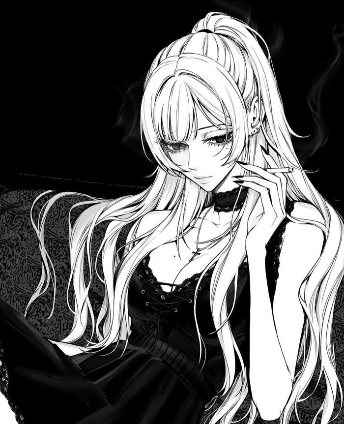 hình anime đen trắng ngầu chất nghệ hình anime đen trắng ngầu chất nghệ