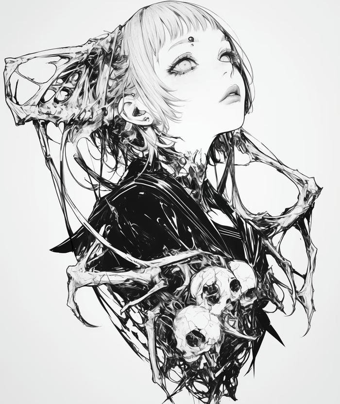 hình anime đen trắng ngầu nghệ thuật hình anime đen trắng ngầu nghệ thuật