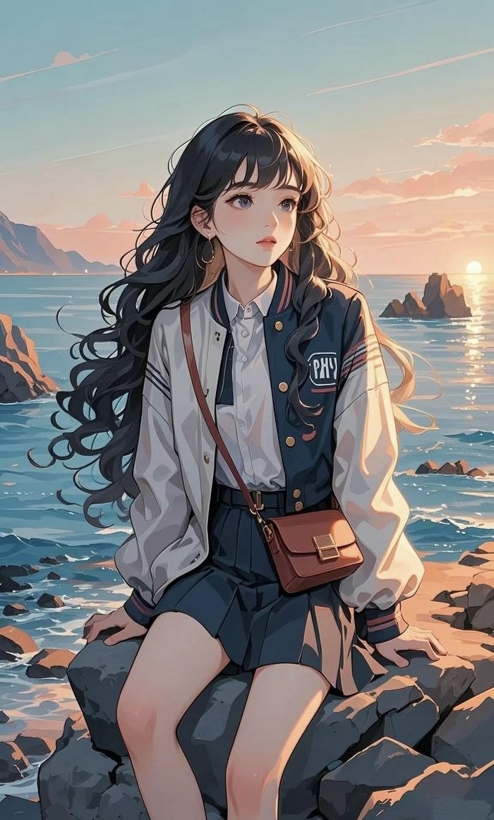 hình anime girl ngọt ngào