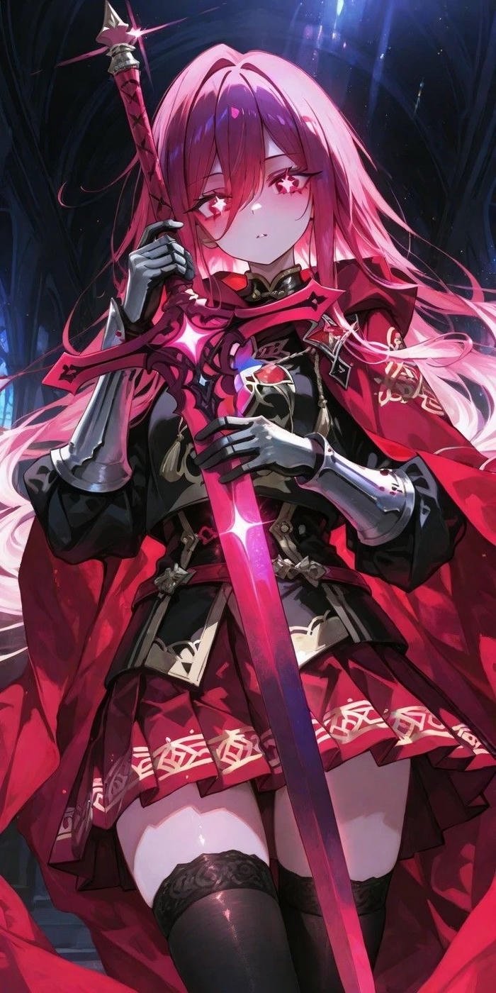 hình anime nữ chiến binh giáp sắt