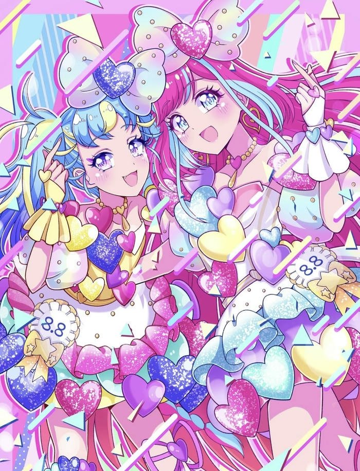 hình anime phép thuật đáng yêu