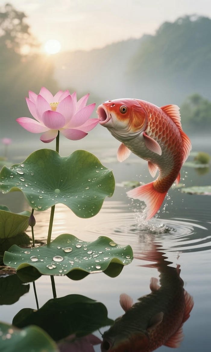 hình cá chép mang lại cảm giác yên ổn và may mắn hình cá chép phong thủy mang lại cảm giác yên ổn và may mắn