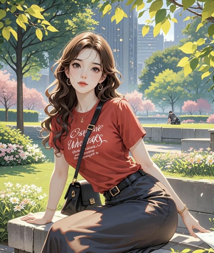 hình cô gái anime xinh xắn