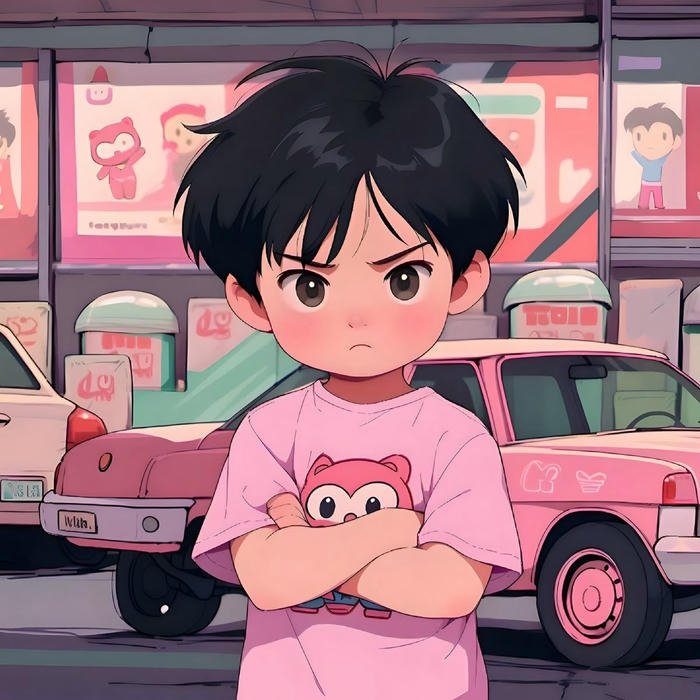 hình đôi anime đáng yêu