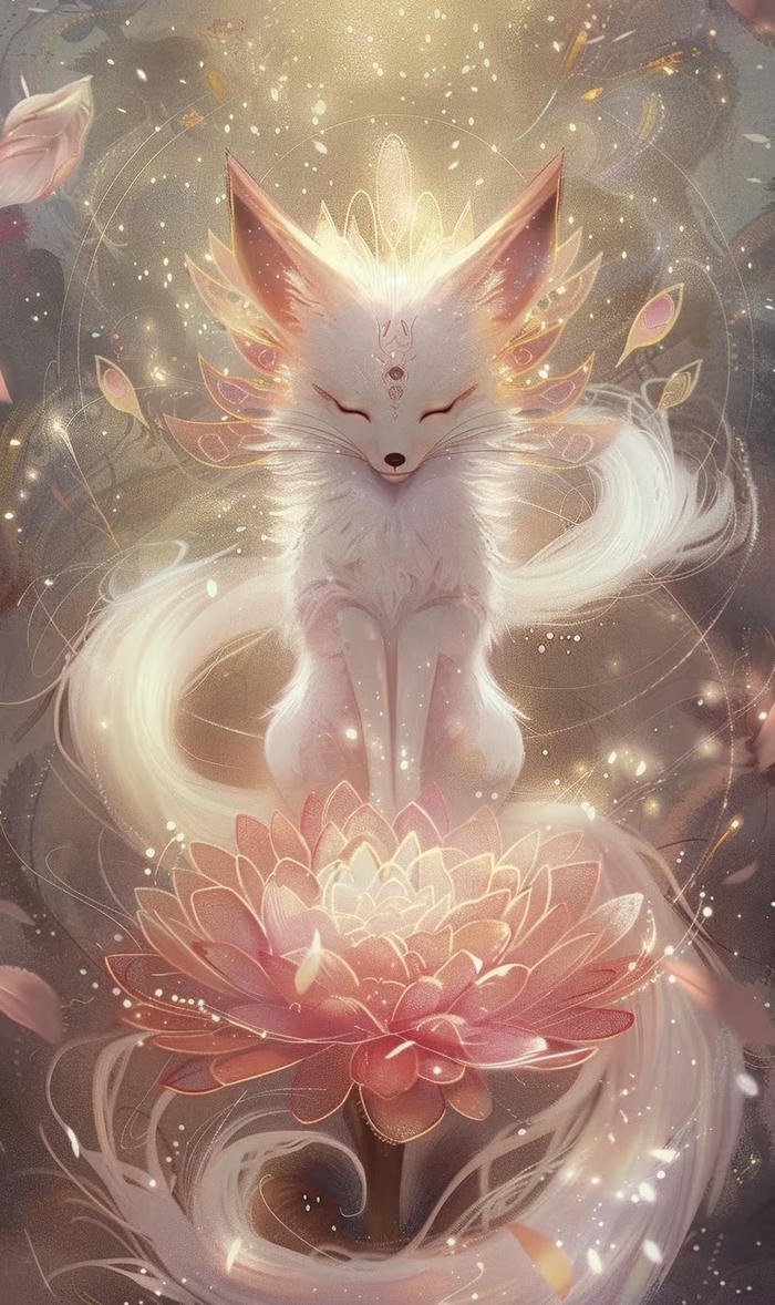 hình hồ ly phong thủy mang vẻ đẹp huyền bí và quyến rũ