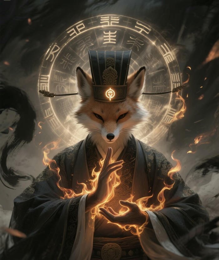 hình hồ ly phong thủy tượng trưng cho sức hút và sự mềm mại