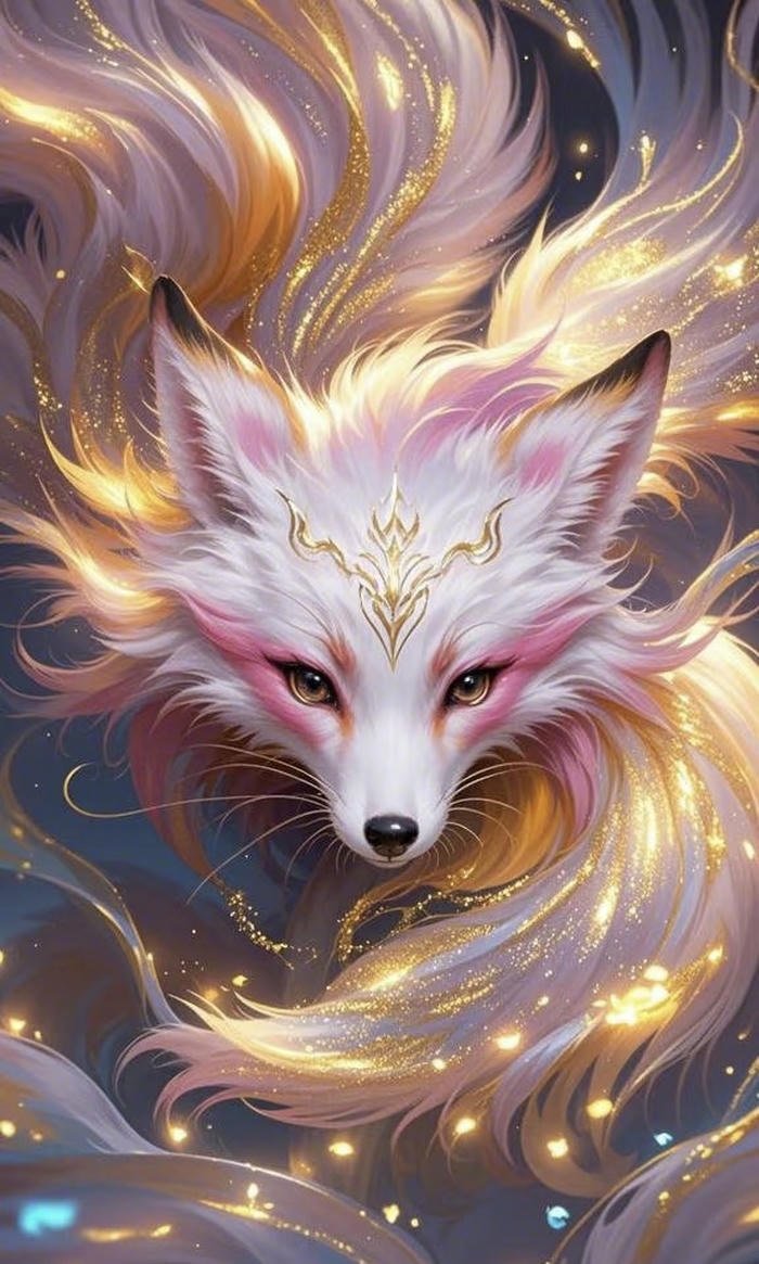 hình hồ ly phong thủy tượng trưng cho tình duyên viên mãn