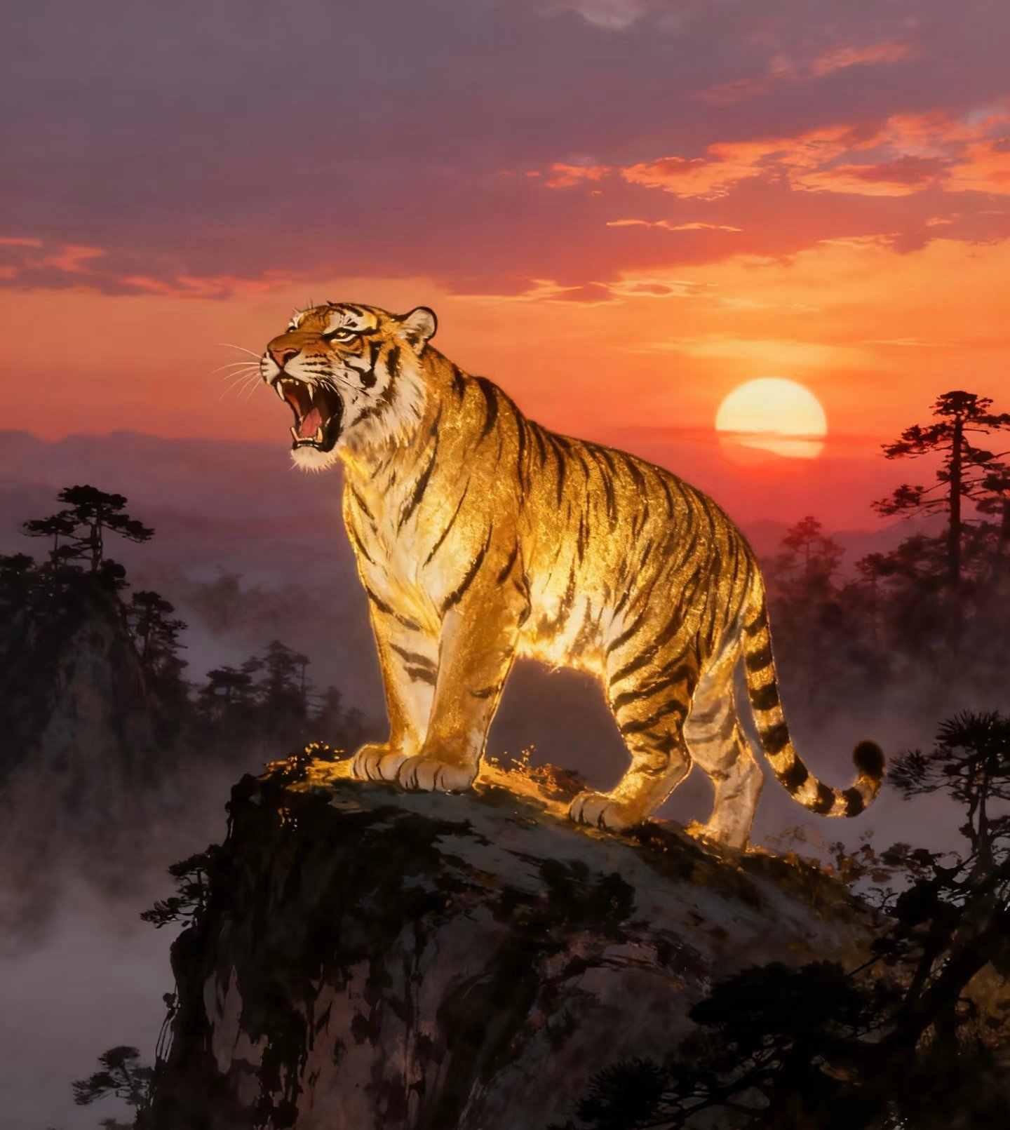 hình hổ phong thủy giúp bảo vệ gia đạo và bình an