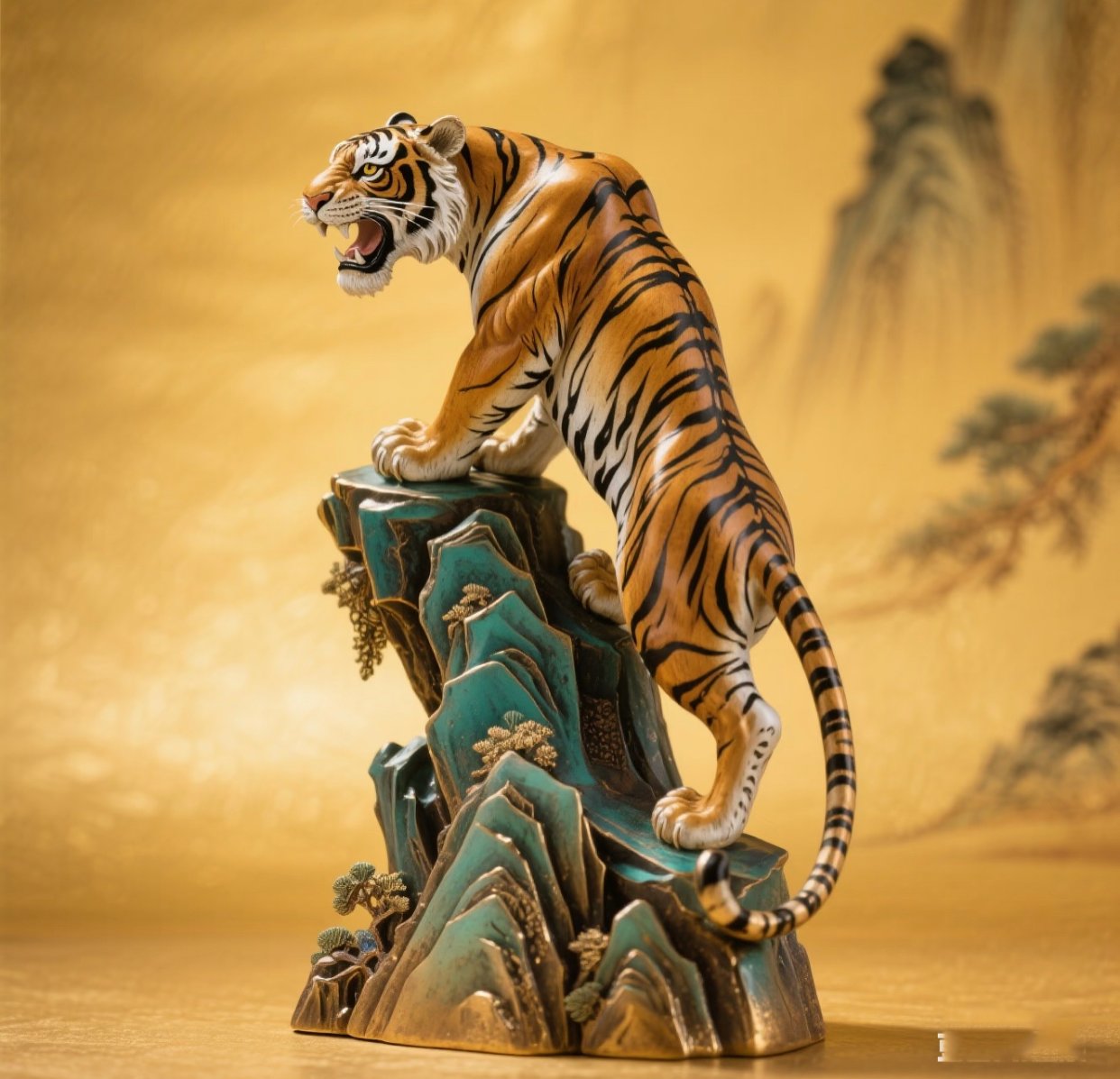 hình hổ phong thủy giúp gia tăng sự tự chủ và bản lĩnh