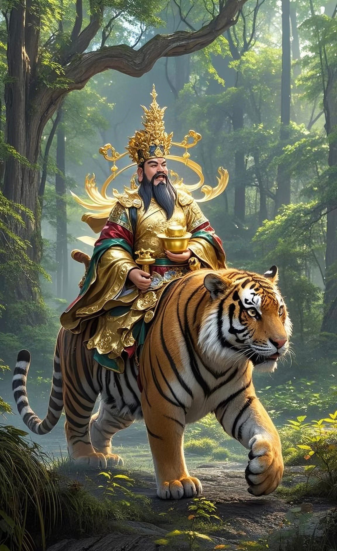 hình hổ phong thủy mang đến năng lượng bảo hộ và cát tường