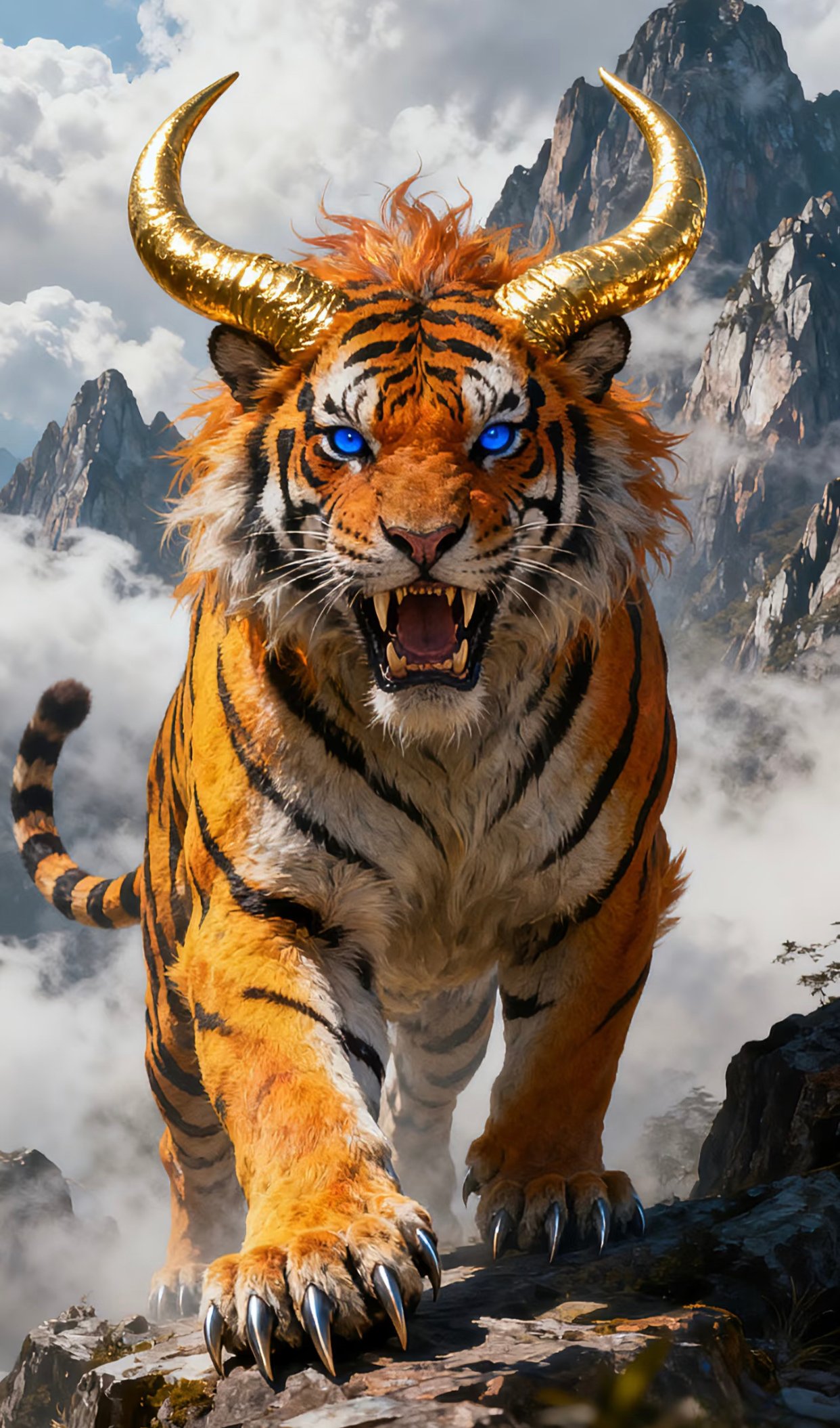 hình hổ phong thủy mang lại cảm giác an yên và mạnh mẽ