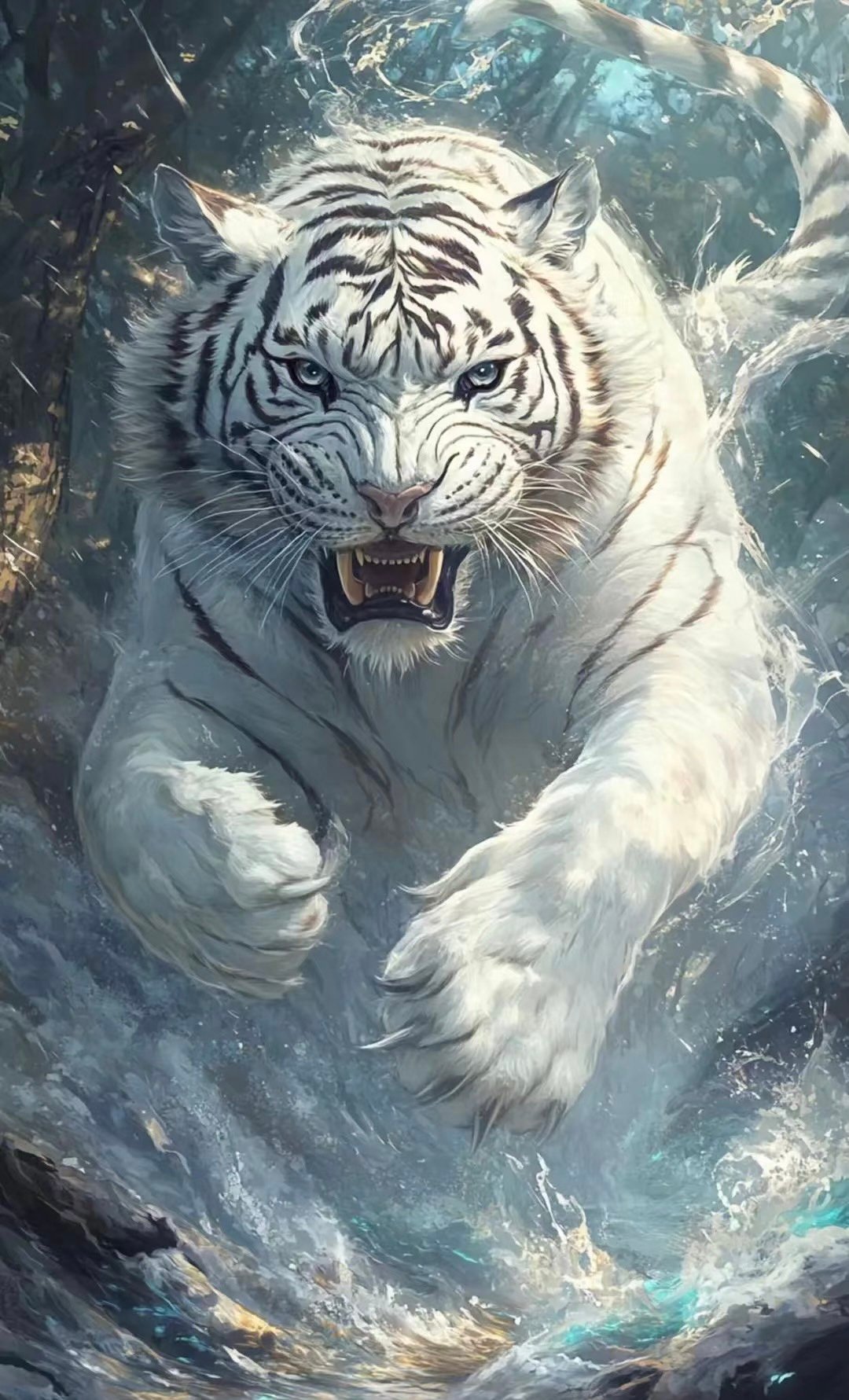 hình hổ phong thủy mang lại vận khí tốt cho sự nghiệp