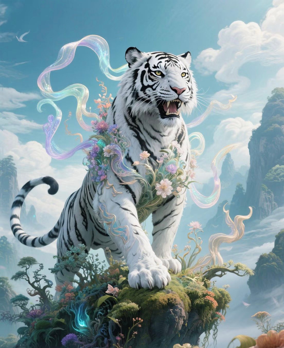 hình hổ phong thủy thể hiện lòng can đảm và ý chí mạnh mẽ