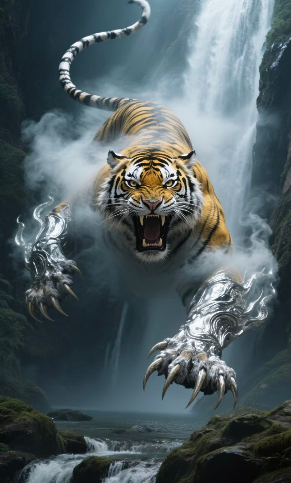 hình hổ phong thủy thể hiện sự thăng tiến và thành công