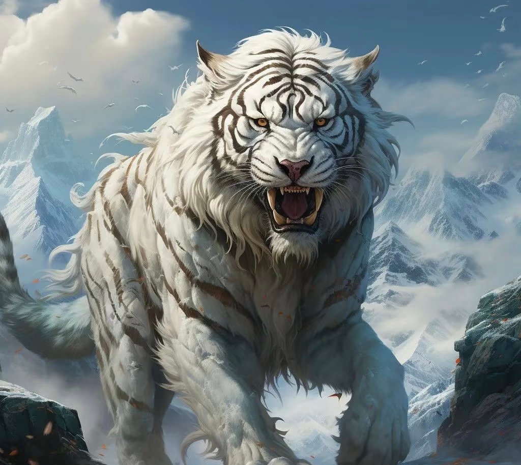 hình hổ phong thủy thể hiện tinh thần mạnh mẽ và vững vàng