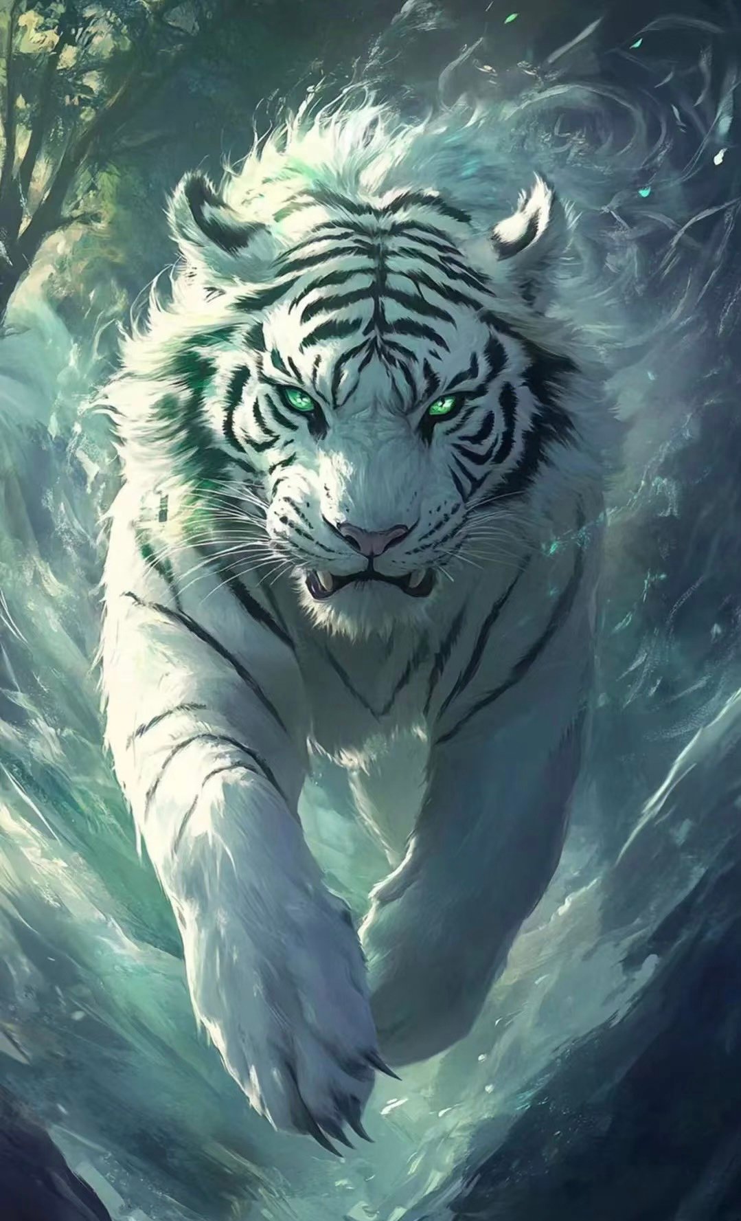 hình hổ phong thủy thể hiện ý chí kiên cường và bền bỉ