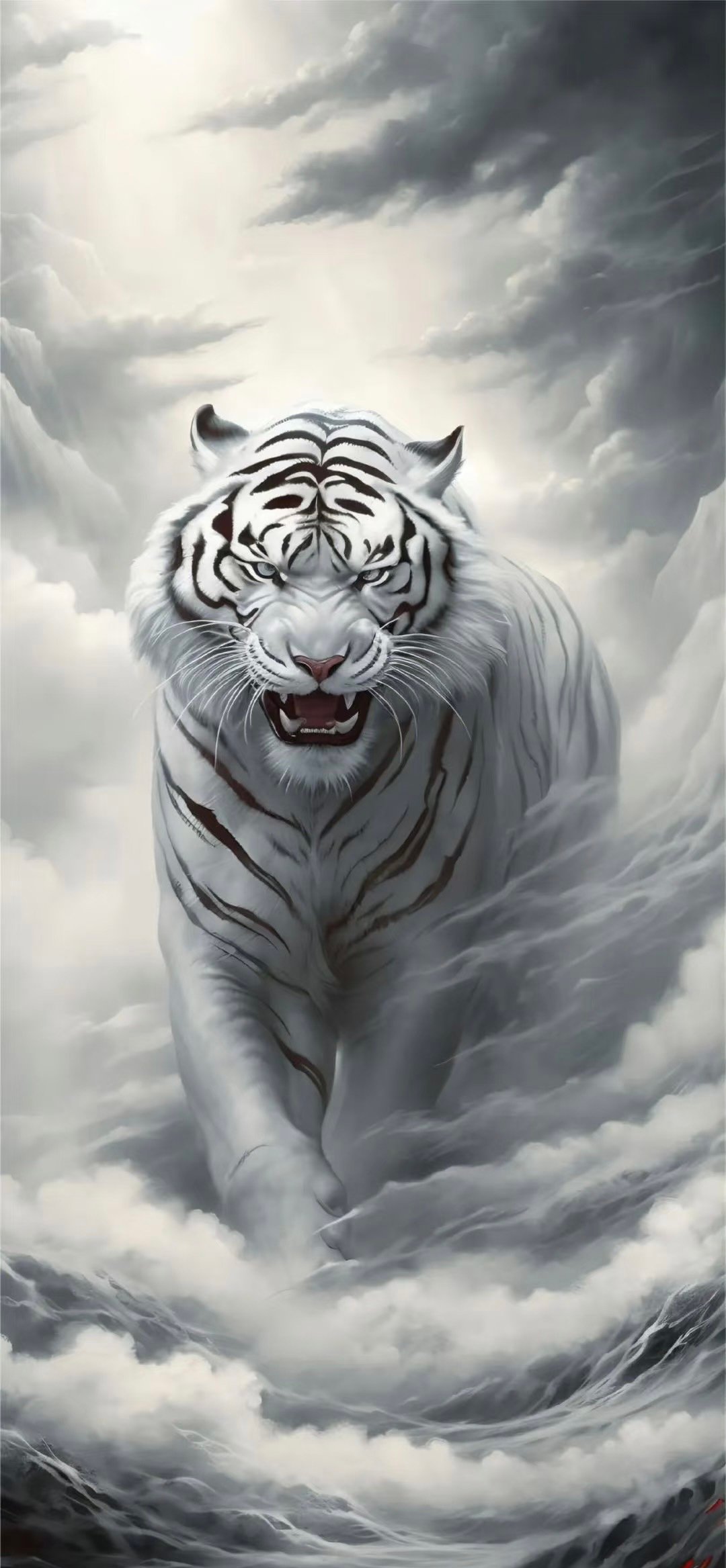 hình hổ phong thủy tượng trưng cho người lãnh đạo bản lĩnh