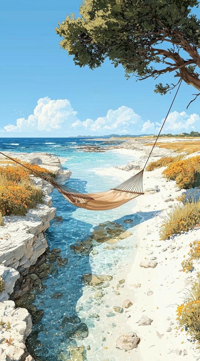 hình nền 4k biển yên tĩnh