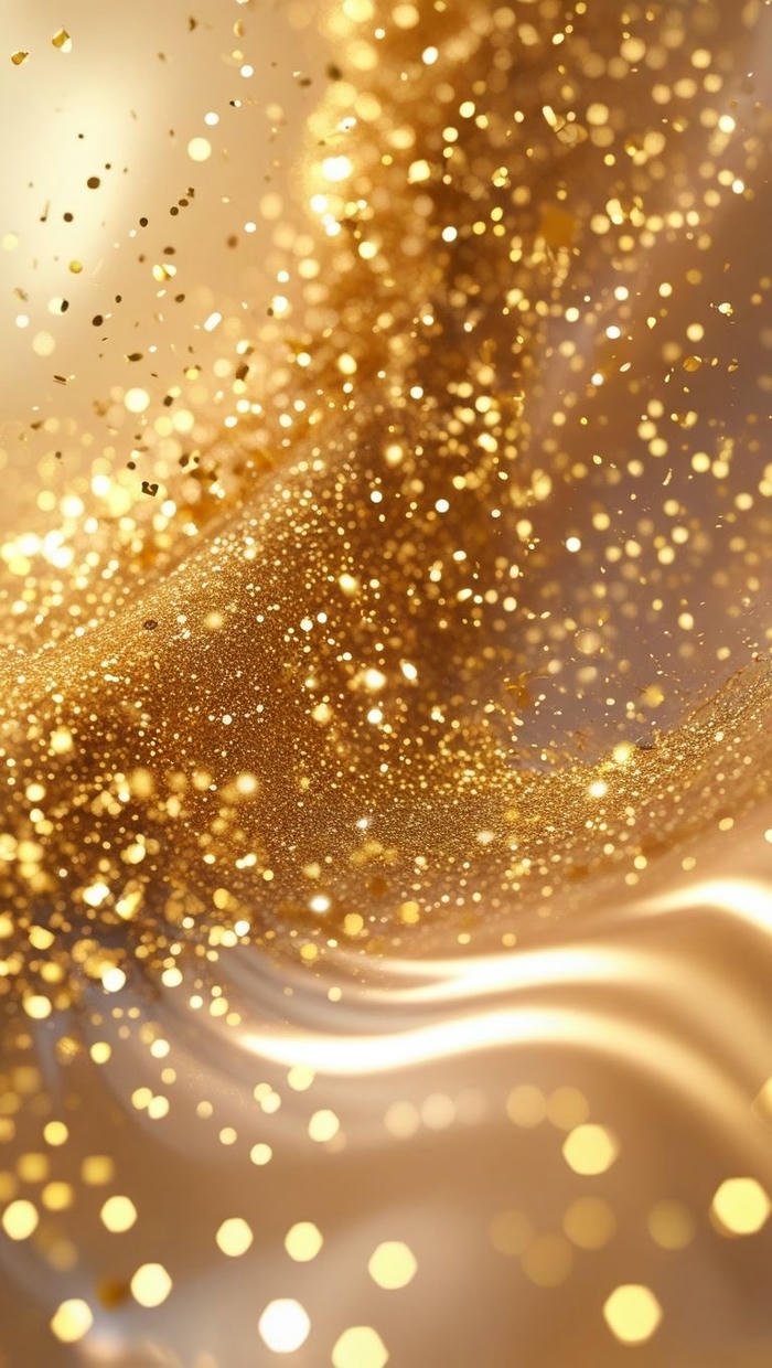 hình nền ánh sáng vàng gradient