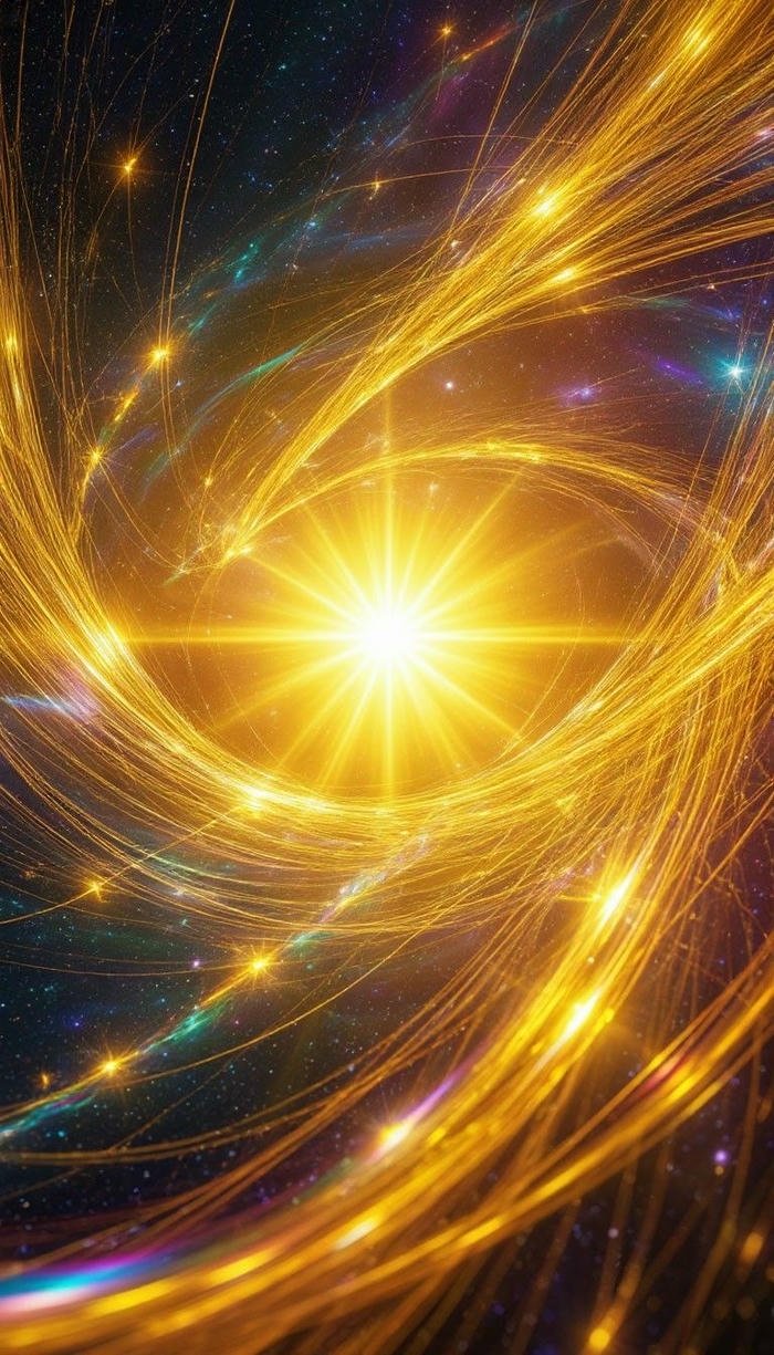 hình nền ánh sáng vàng nghệ thuật