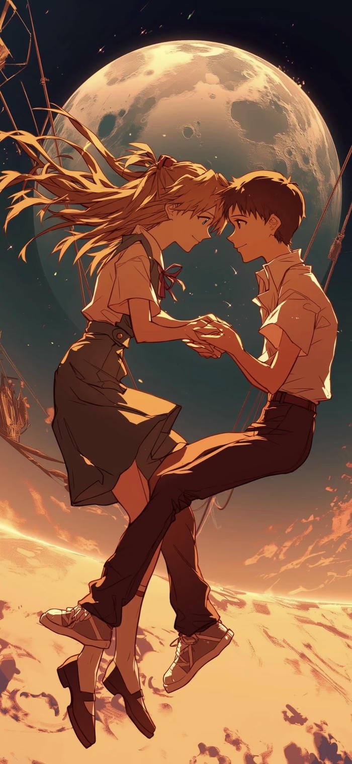 hình nền anime tình yêu đẹp