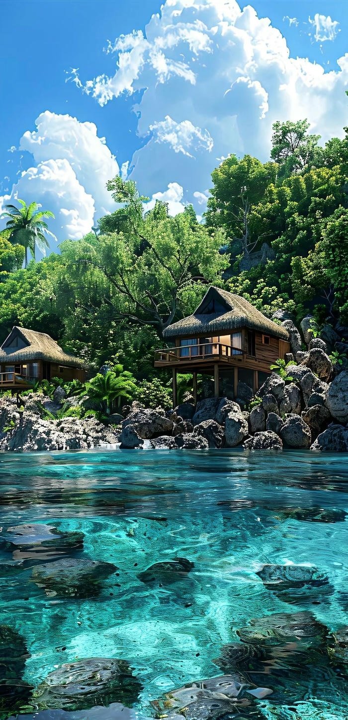 hình nền biển trong xanh đẹp