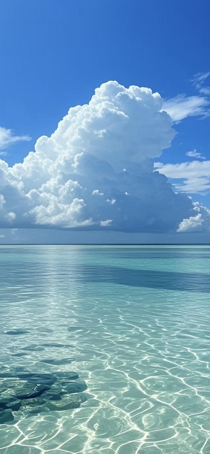 hình nền biển xanh nước trong