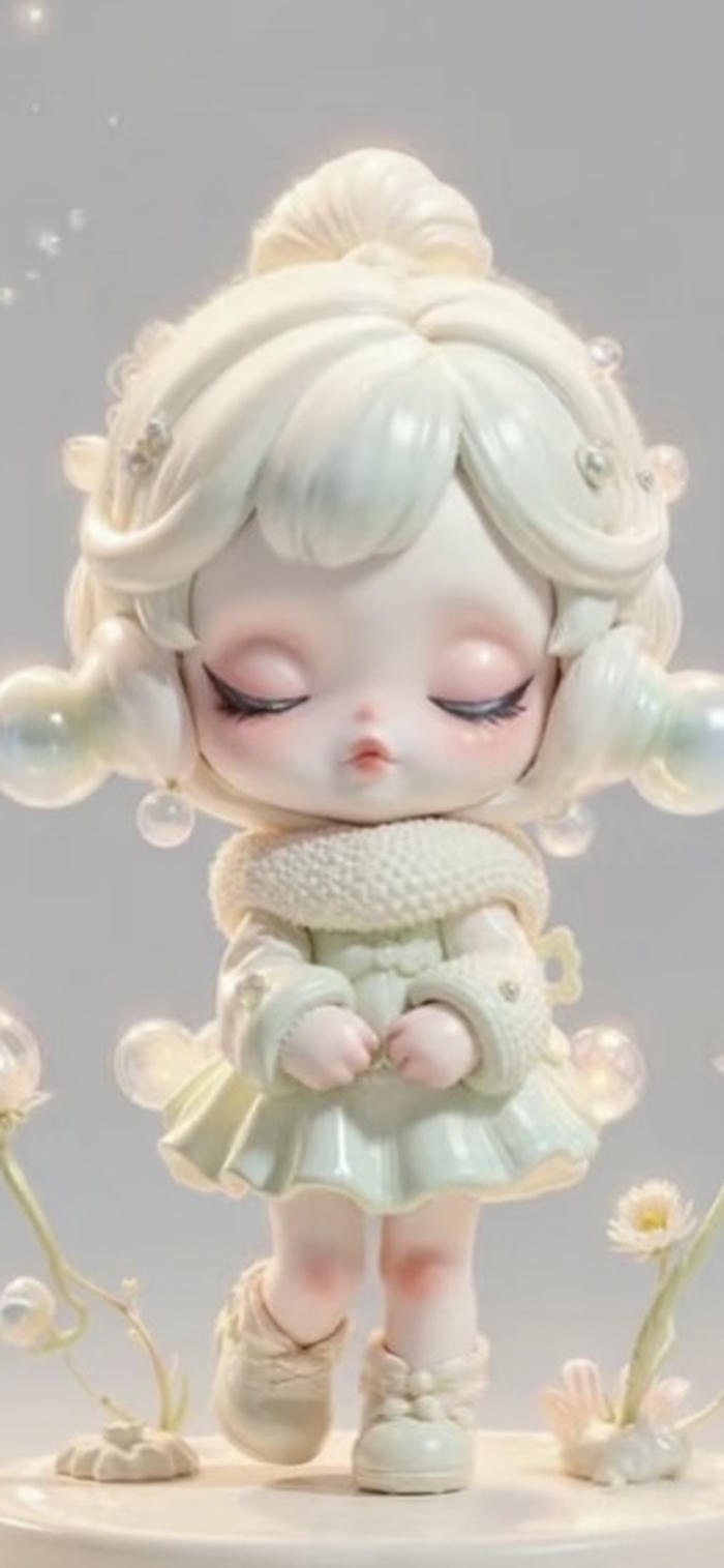 hình nền búp bê dễ thương