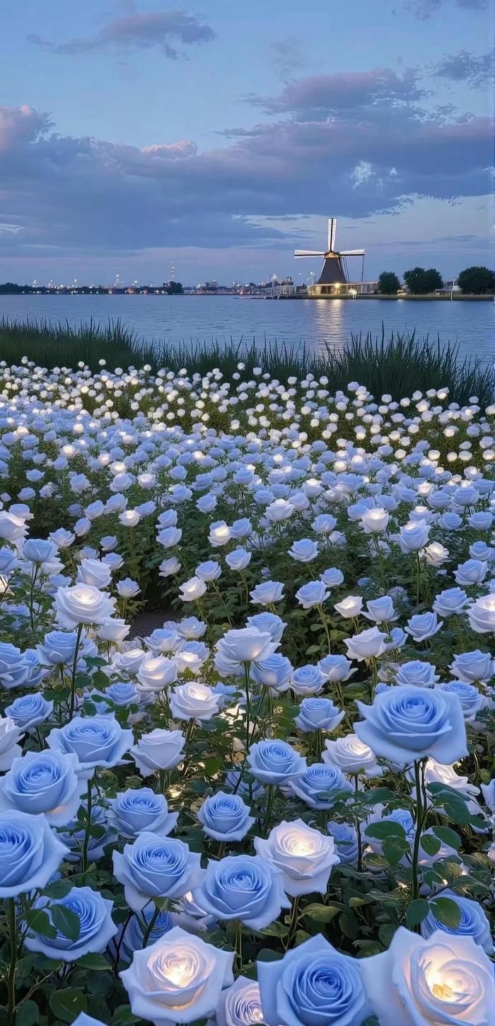 hình nền cánh đồng hoa