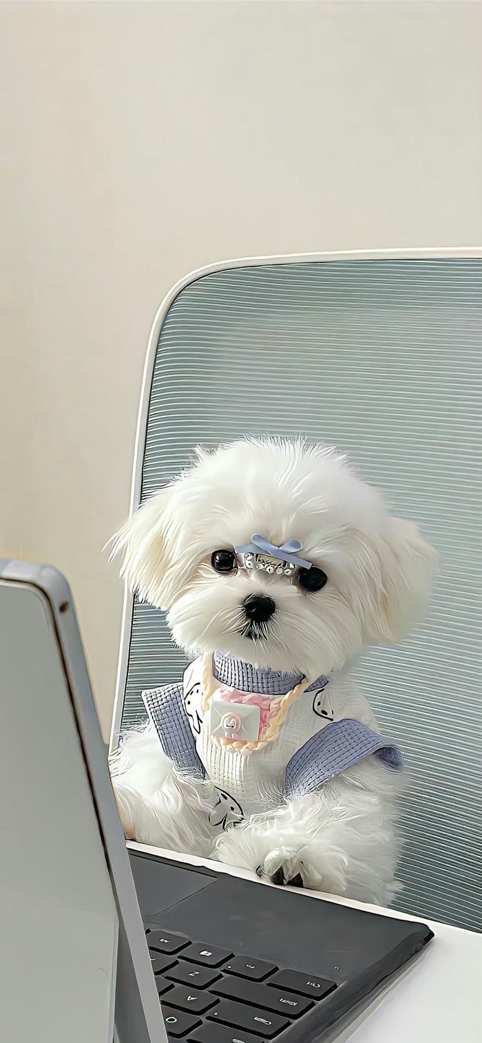 hình nền chó dễ thương