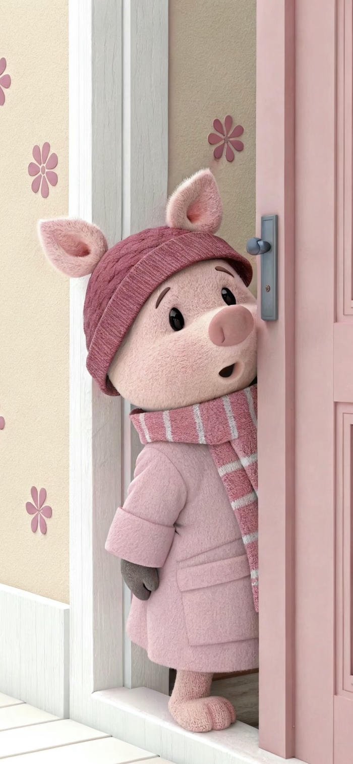 hình nền con lợn dễ thương